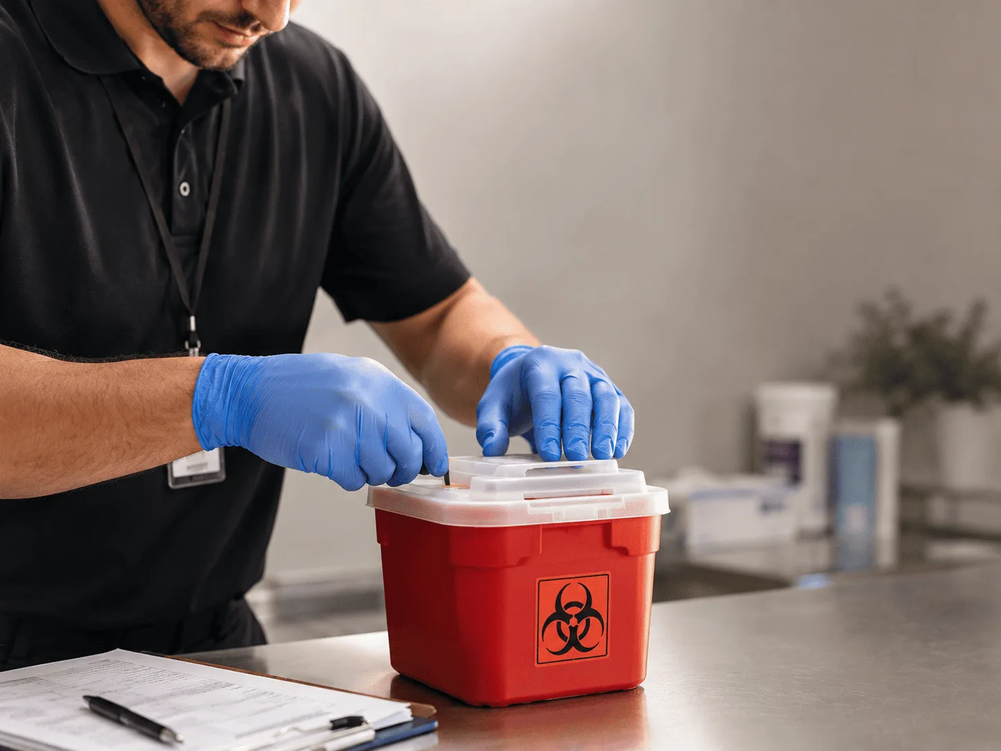 Why choose Sharps Waste Disposal in Lucien, OK